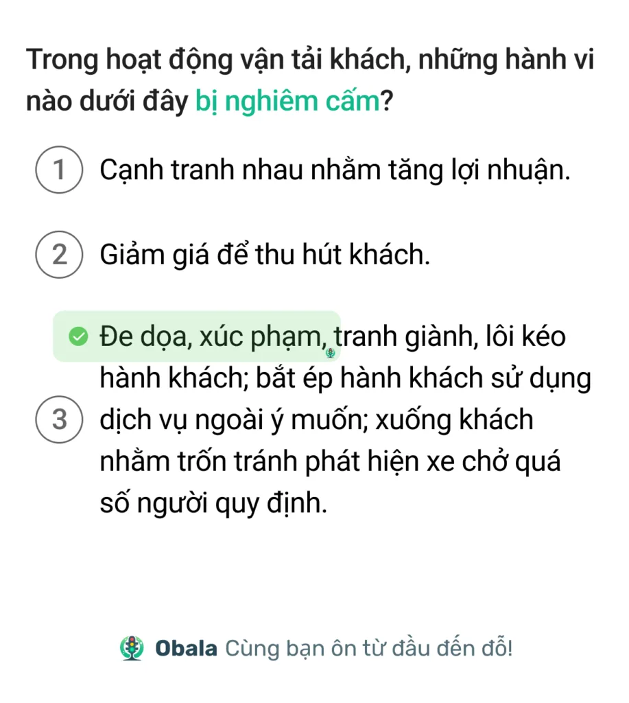 Mẹo giải nhanh câu 169